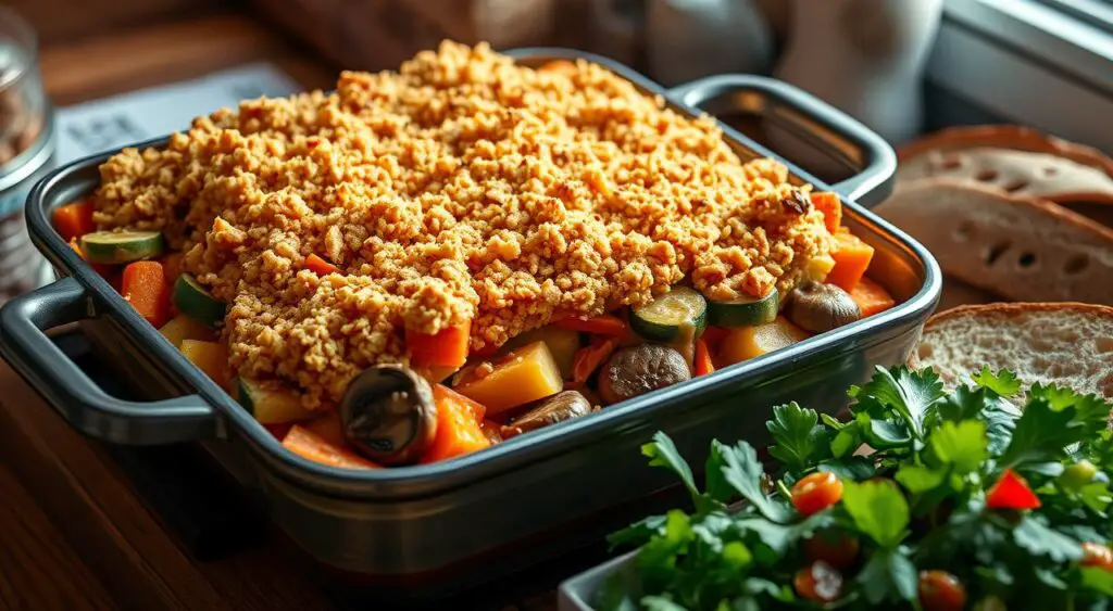 vegan casserole option
