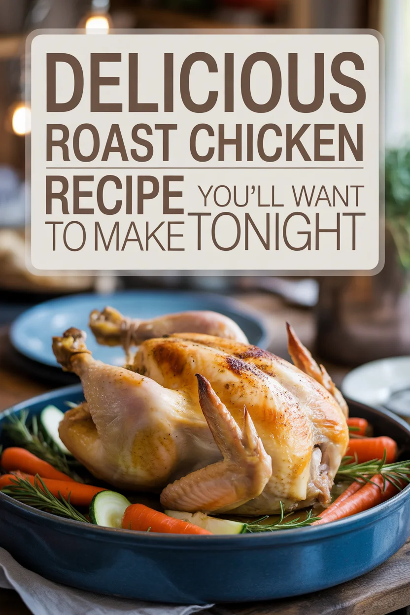 Delicious Roast Chicken Recipe You’ll Want to Make Tonight