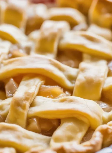 Delicious homemade Apple Pie with buttery crust and flavorful apple filling.