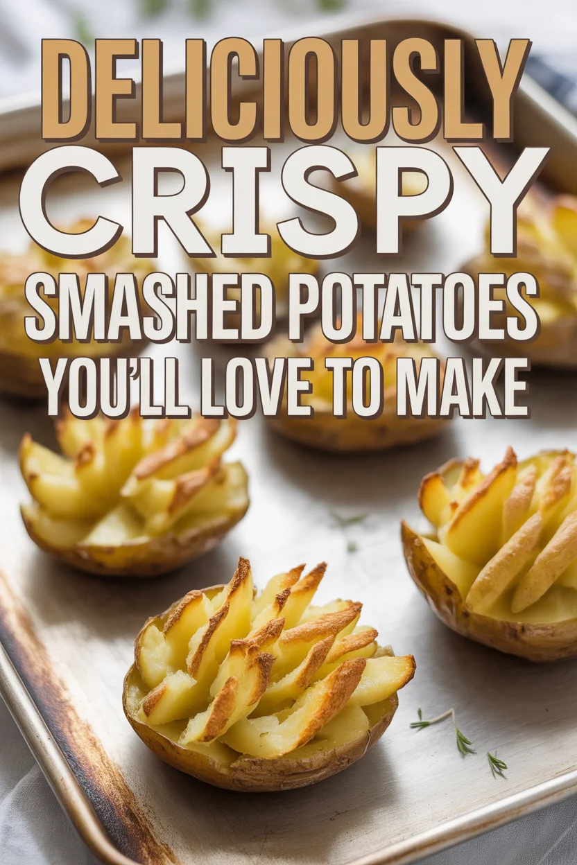 Deliciously Crispy Smashed Potatoes You'll Love to Make