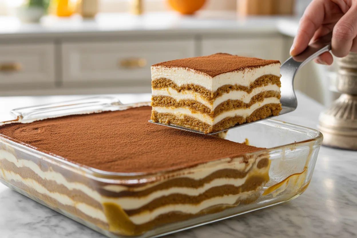Pumpkin Spice Tiramisu