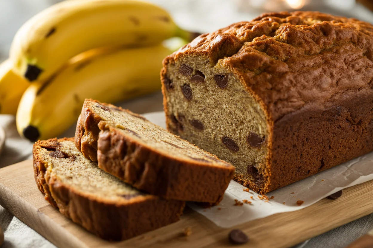 easy to make banana loaf
