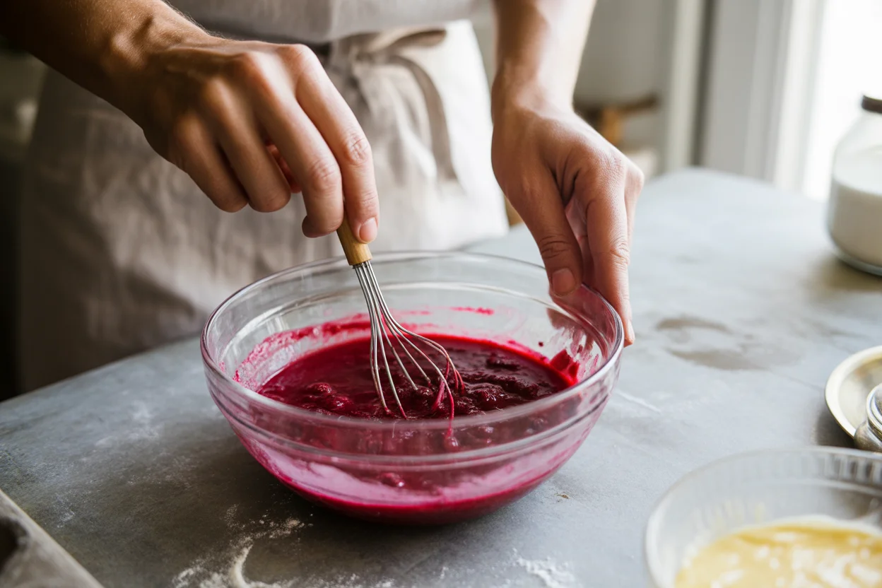 Cranberry Custard Pie