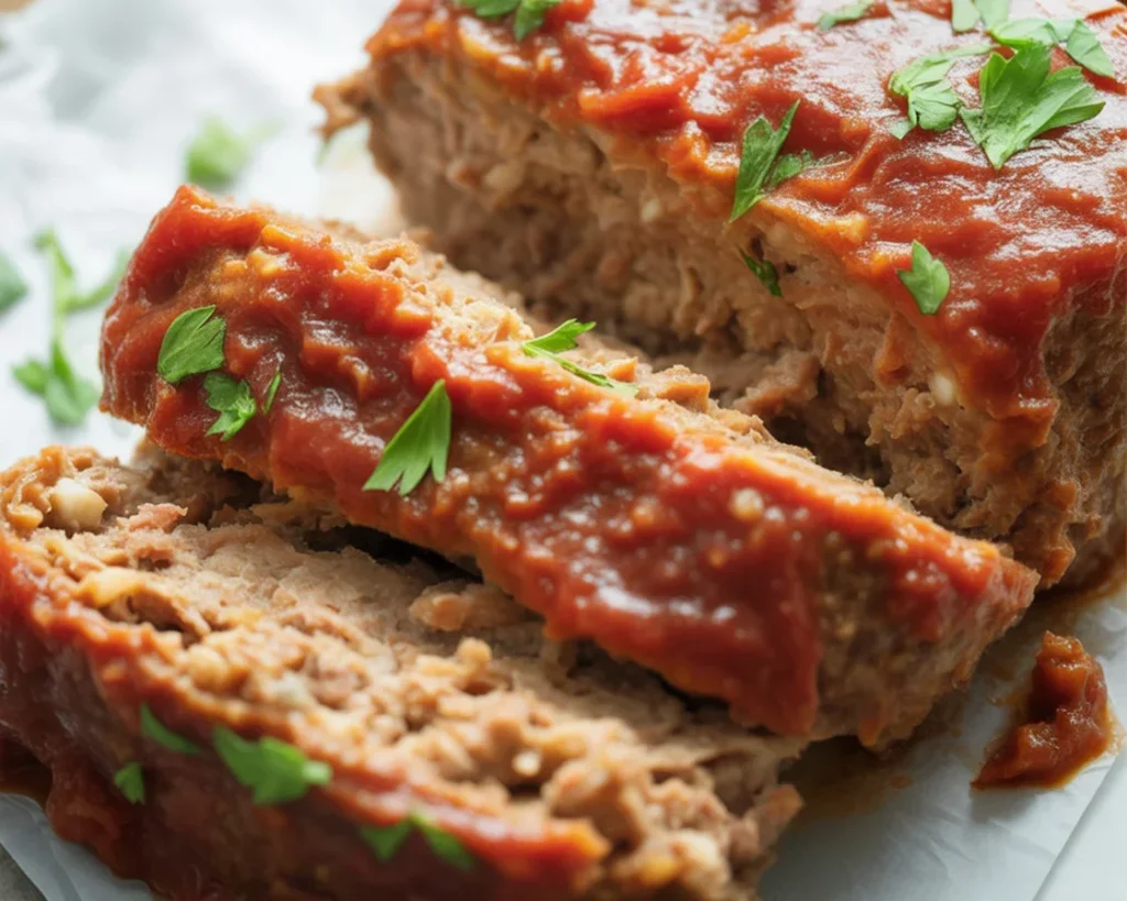 Cooking meatloaf with ingredients and measuring cooking time for perfect results.