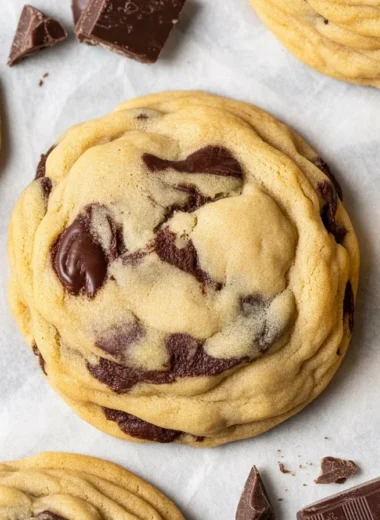 Delicious chocolate chip cookies baked to perfection with a simple recipe.