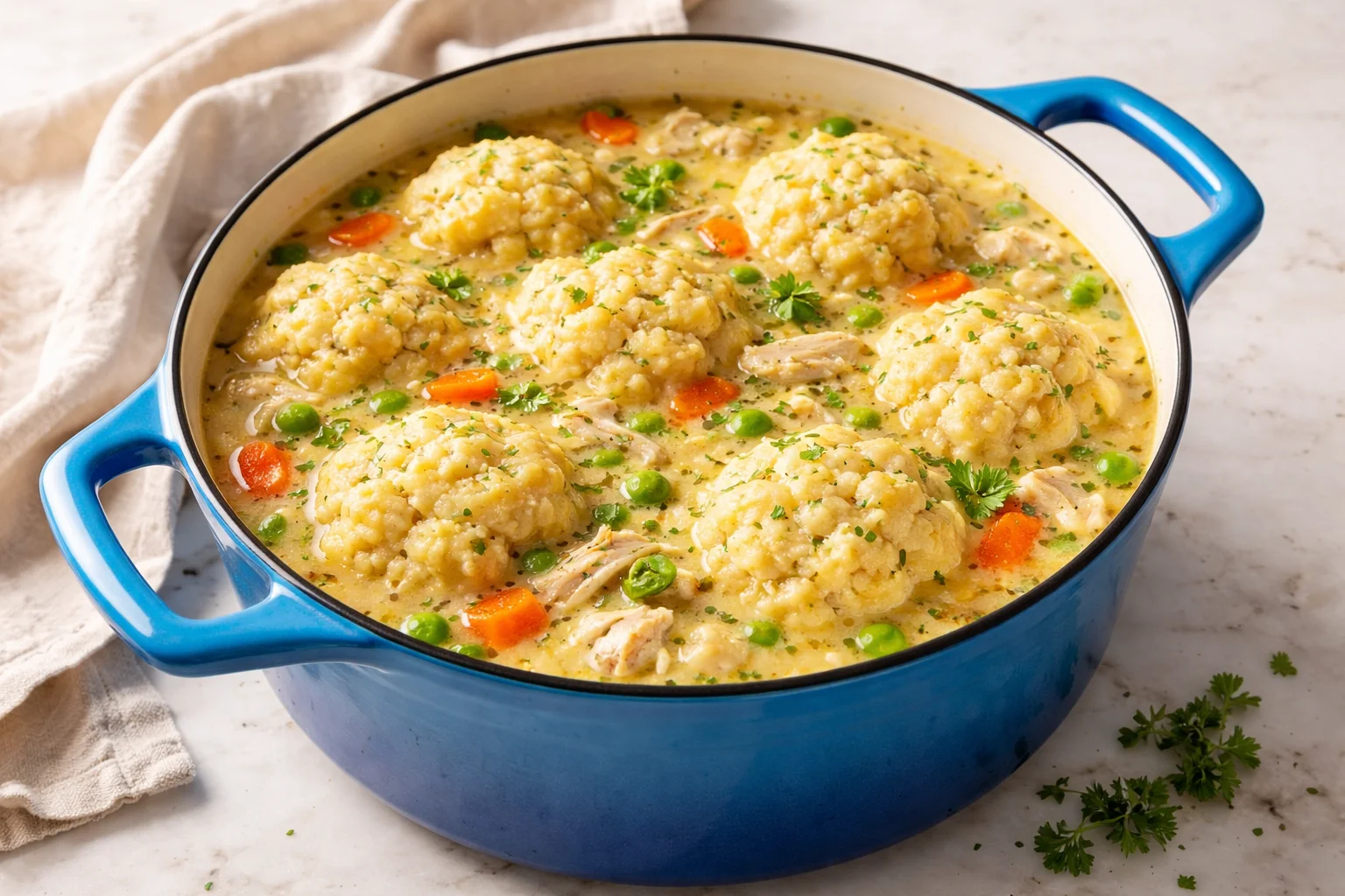 Creamy Chicken and Dumplings