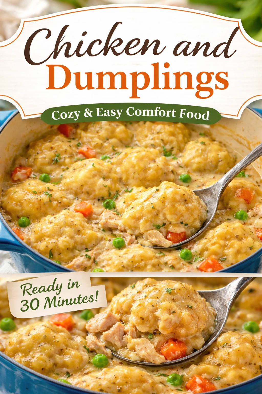 Creamy Chicken and Dumplings