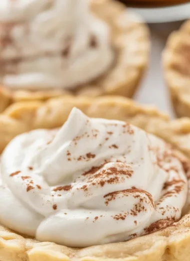 Delicious Tiramisu Cookie Cups with mascarpone filling and coffee flavor