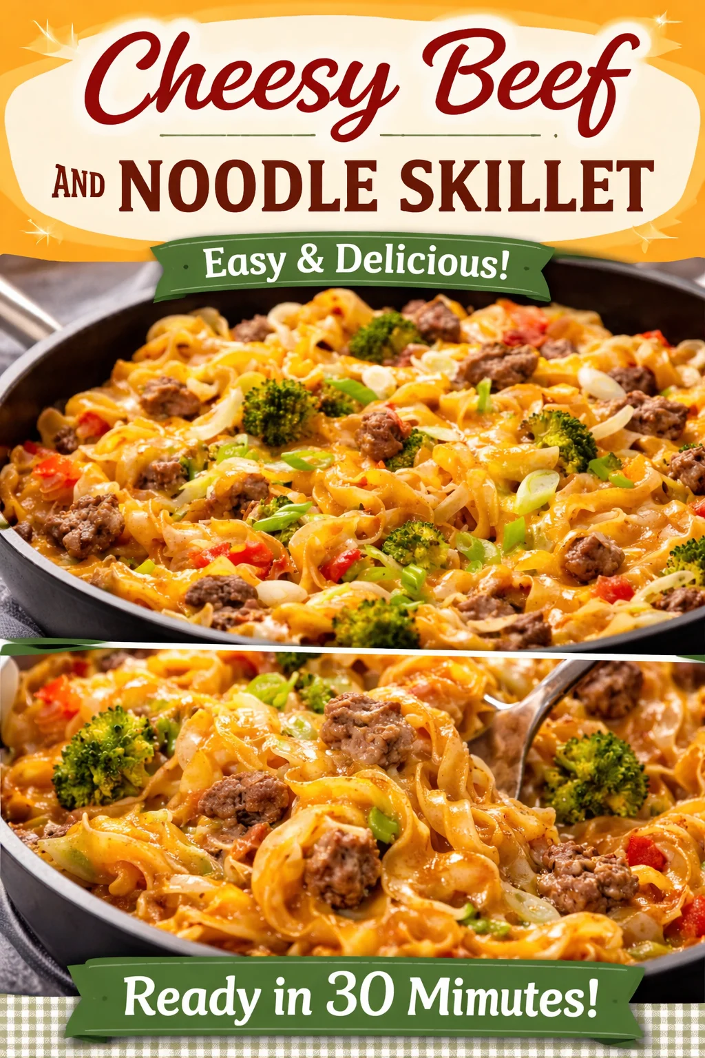 One-Pot Beef and Noodle Skillet: Quick and Delicious Dinner!