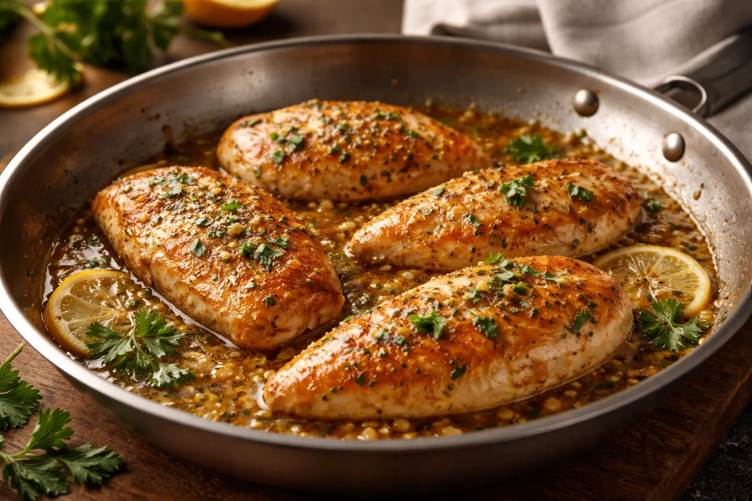 Savory Creamy Garlic Butter Chicken for a Cozy Dinner Night