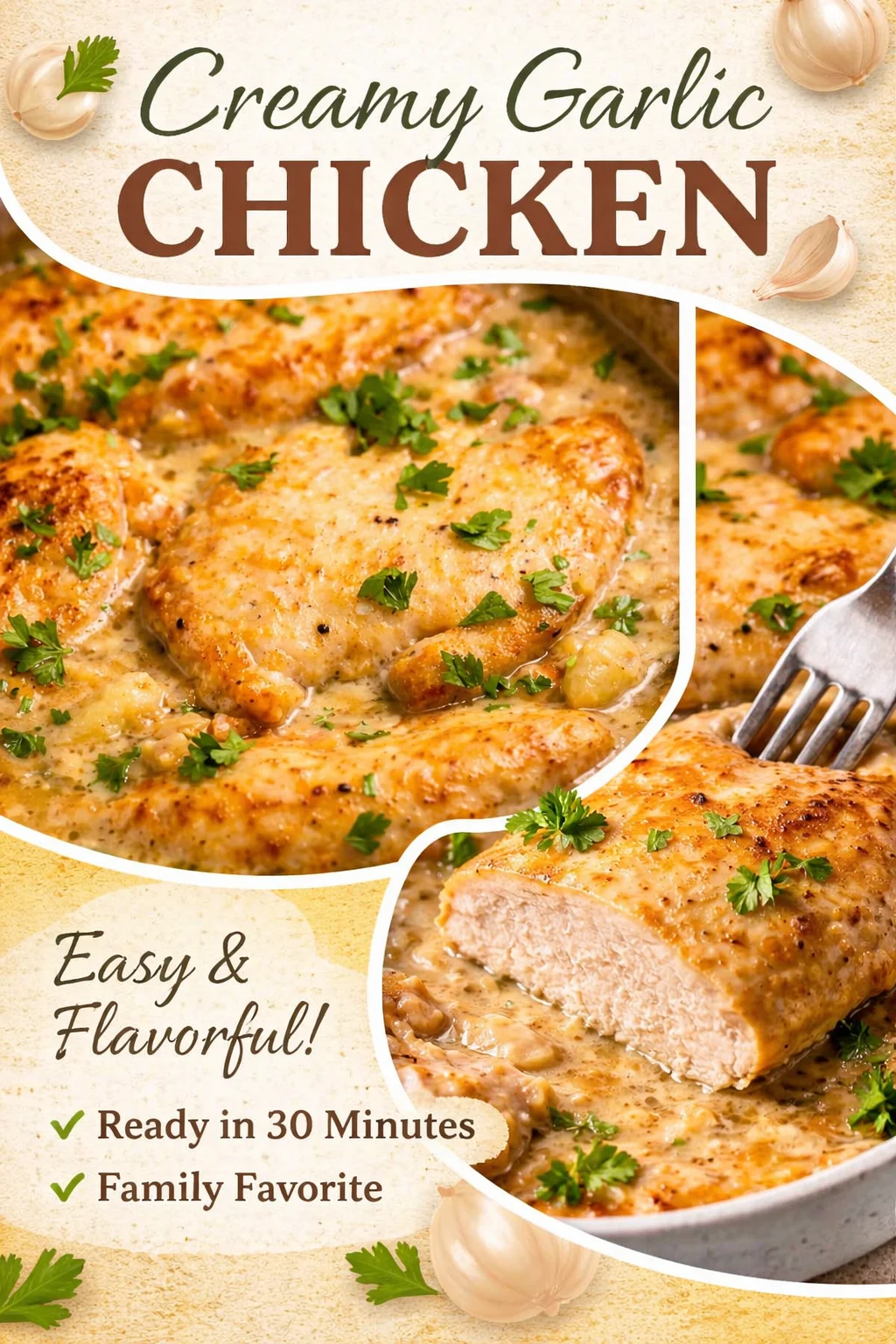 Savory Creamy Garlic Butter Chicken for a Cozy Dinner Night