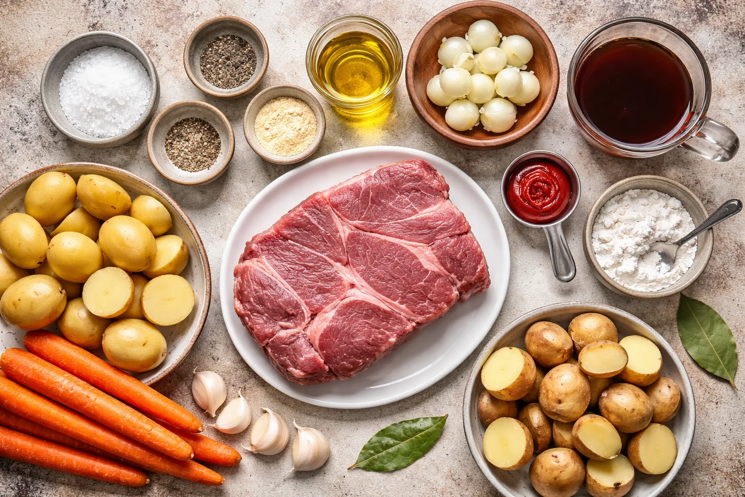 Slow Cooker Pot Roast with Potatoes
