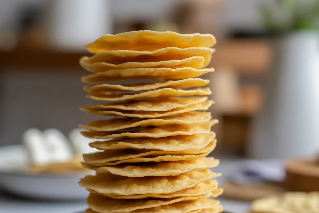 Crispy Cottage Cheese Chips