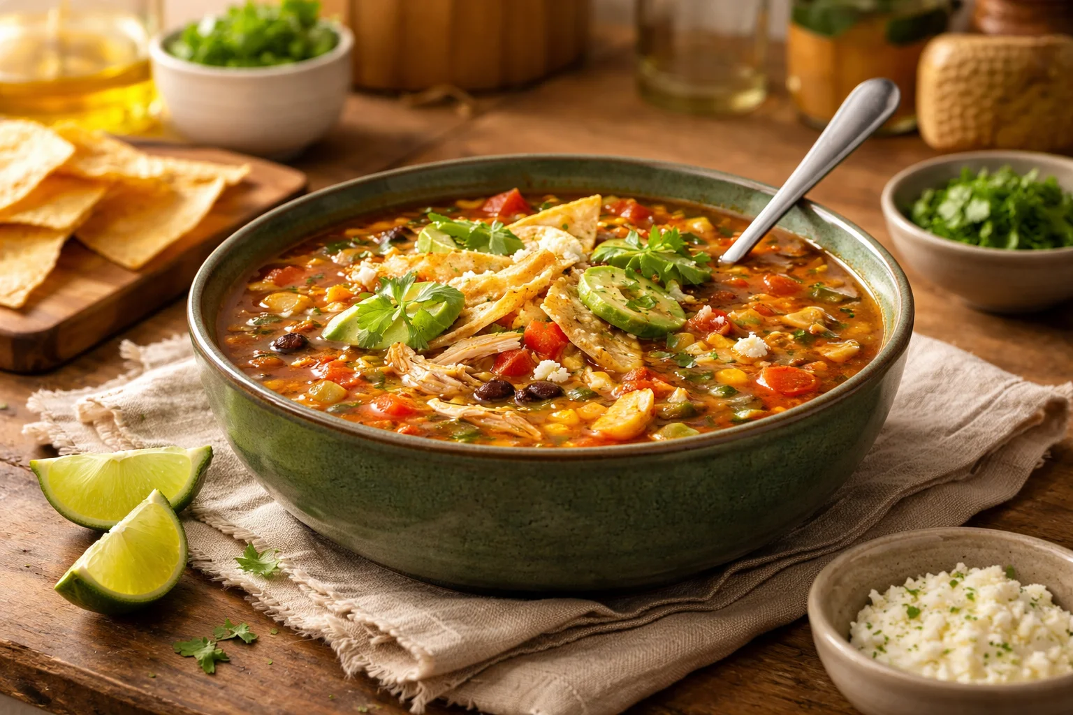 Tasty Chicken Tortilla Soup You’ll Want to Make Again!