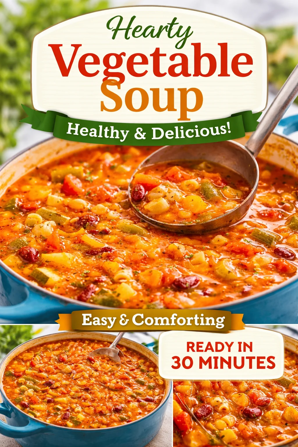 Warm and Cozy Minestrone Soup to Savor This Winter