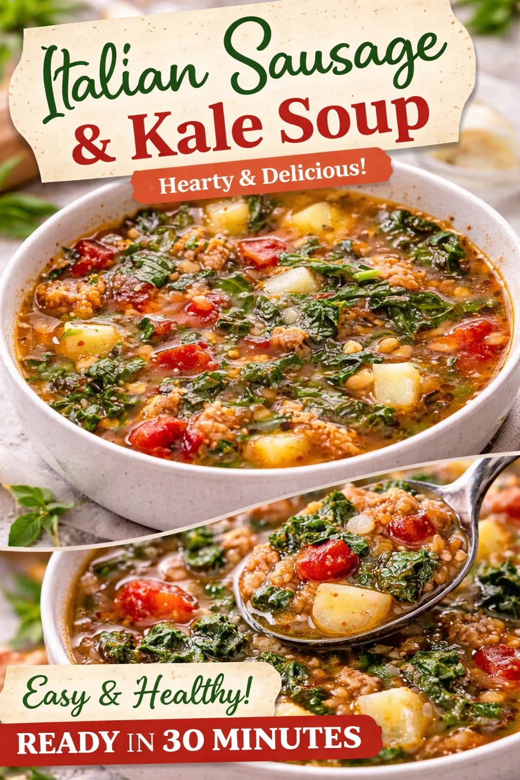 Sausage and Kale Soup