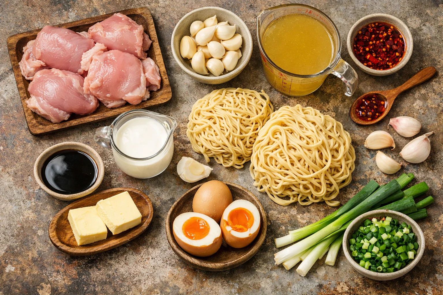 Deliciously Creamy Garlic Chicken Ramen for Cozy Nights