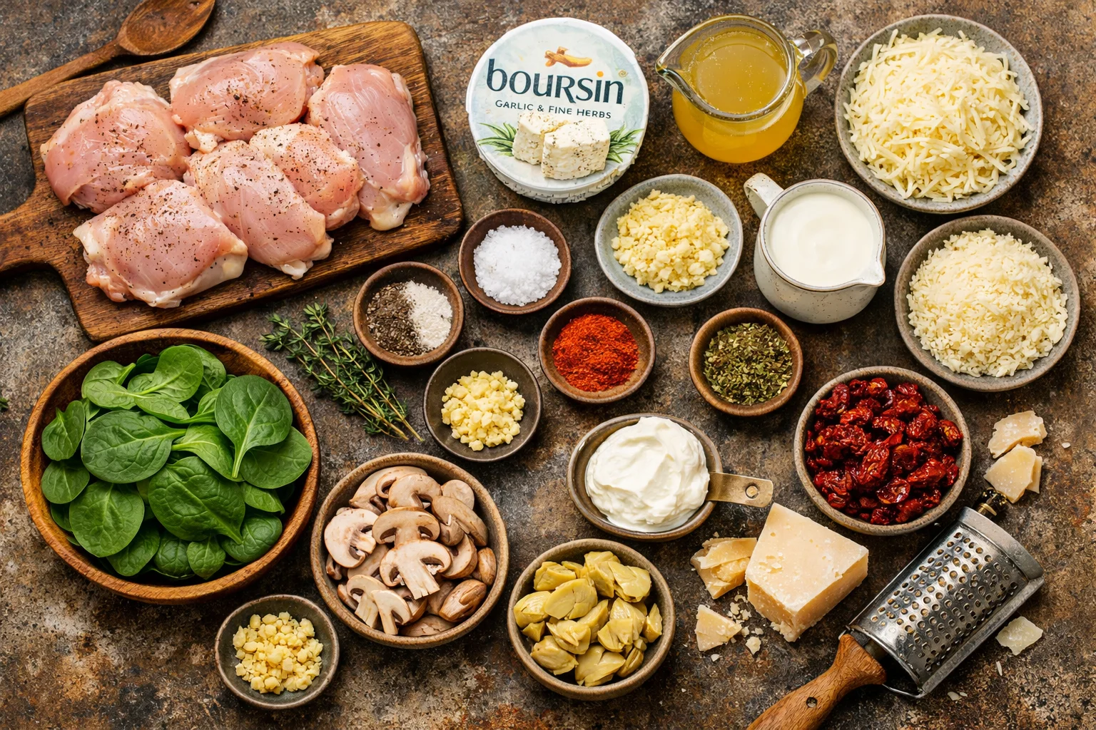 Mouthwatering Boursin Chicken Bake for Dinner Parties