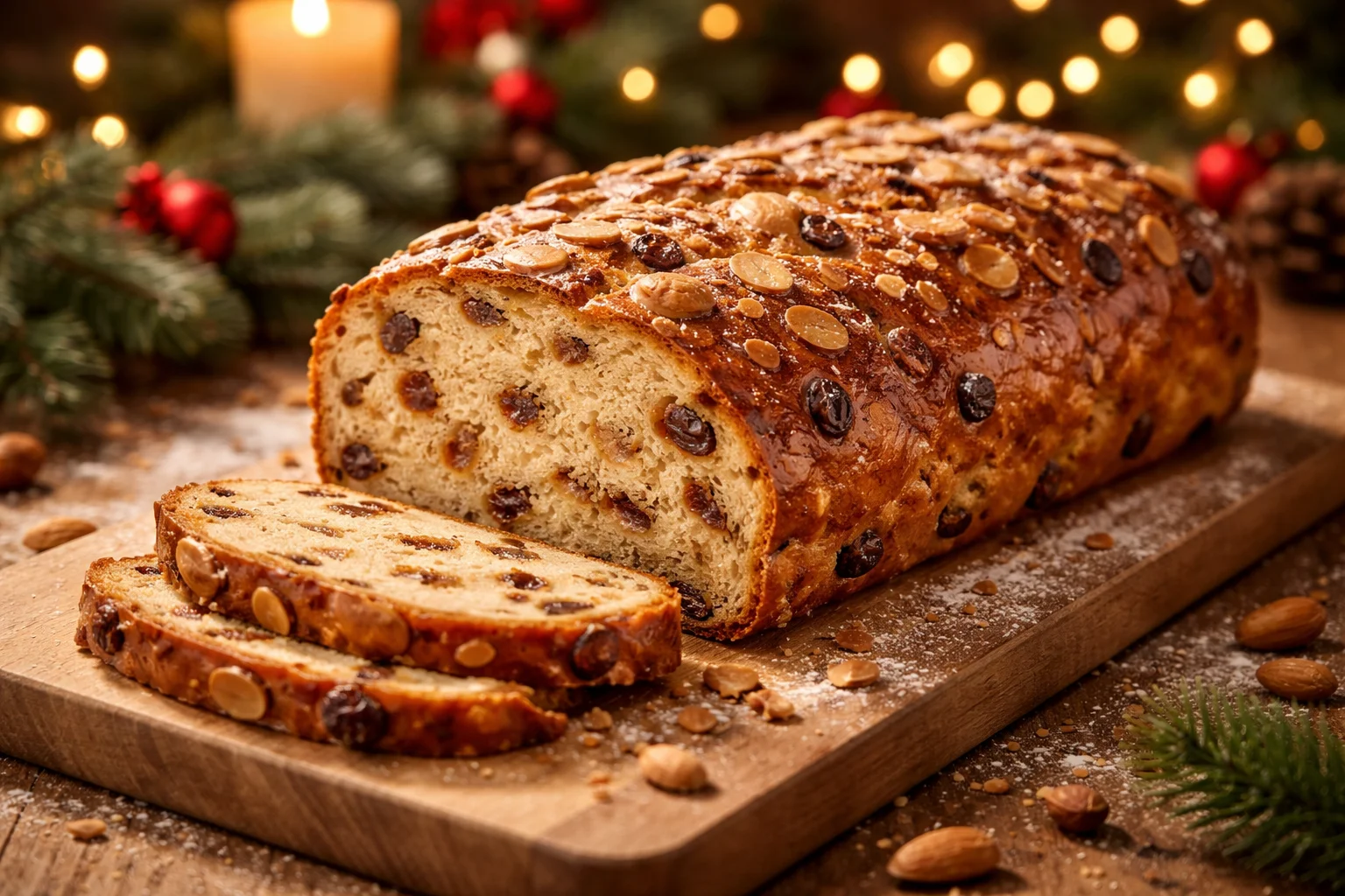Traditional Bremer Klaben – German Christmas Fruit Bread Recipe