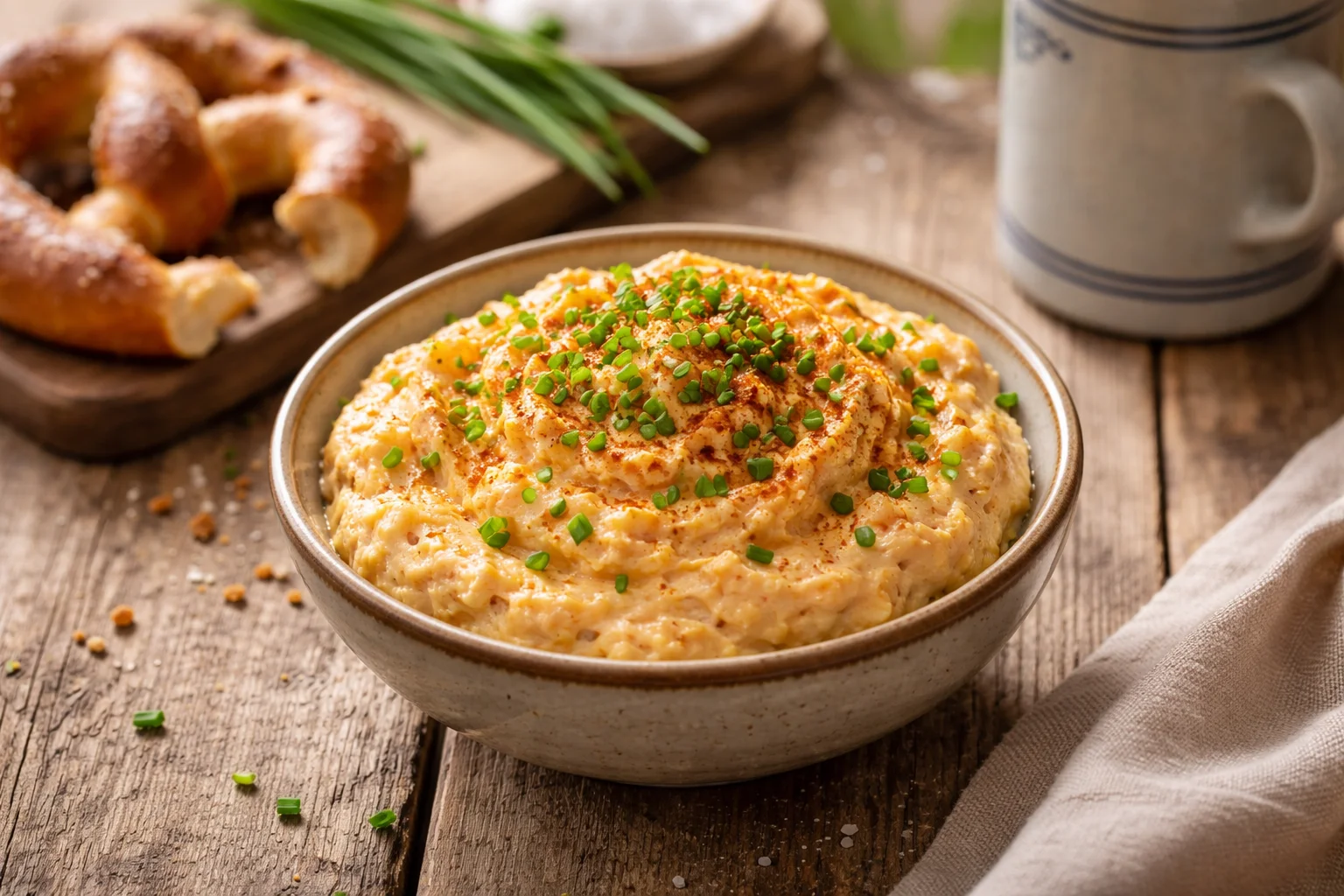 German Cheese and Beer Spread – Obatzda
