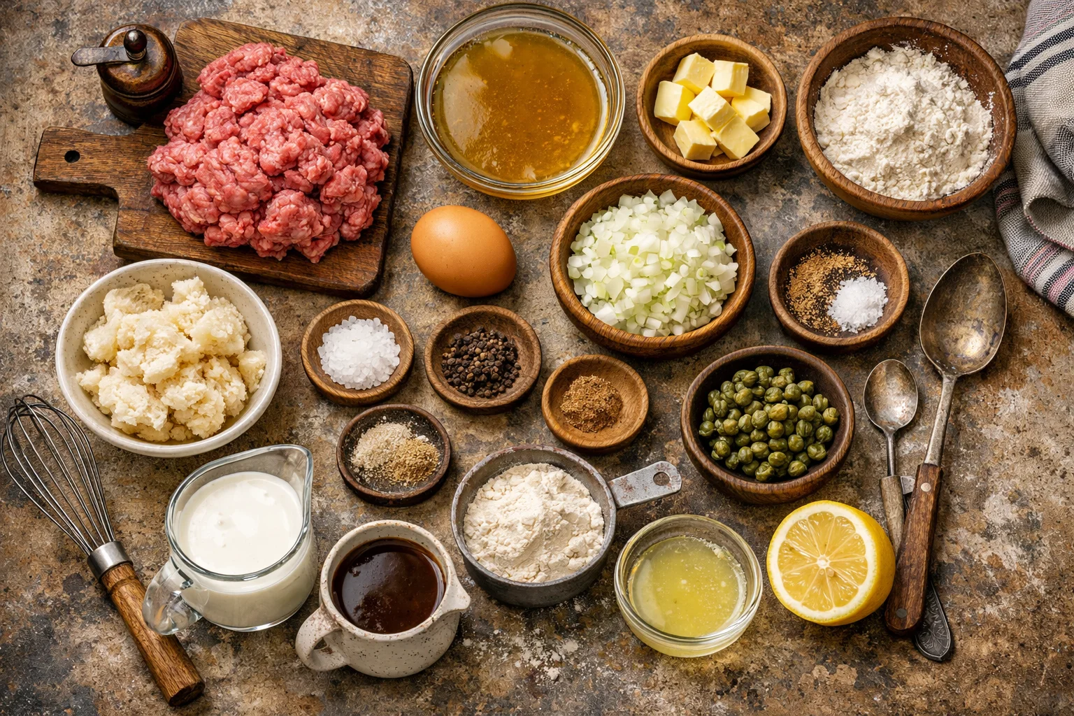 Delicious German Meatballs in Caper Sauce (Königsberger Klopse)