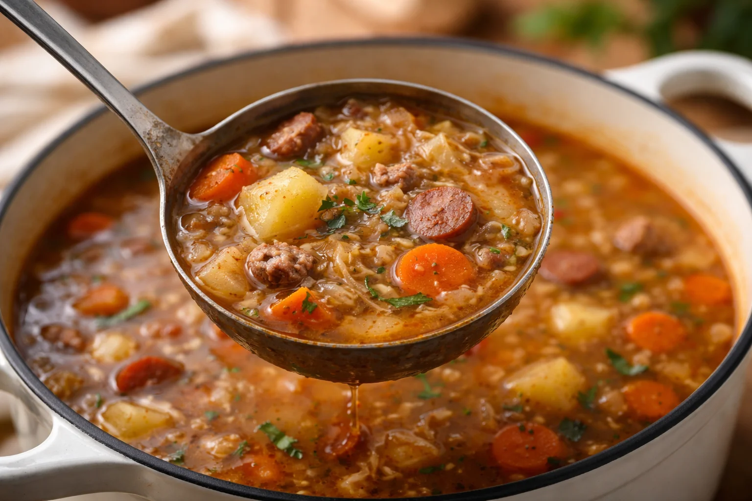 Delicious German Sauerkraut Soup Recipe (Sauerkrautsuppe) You’ll Love!