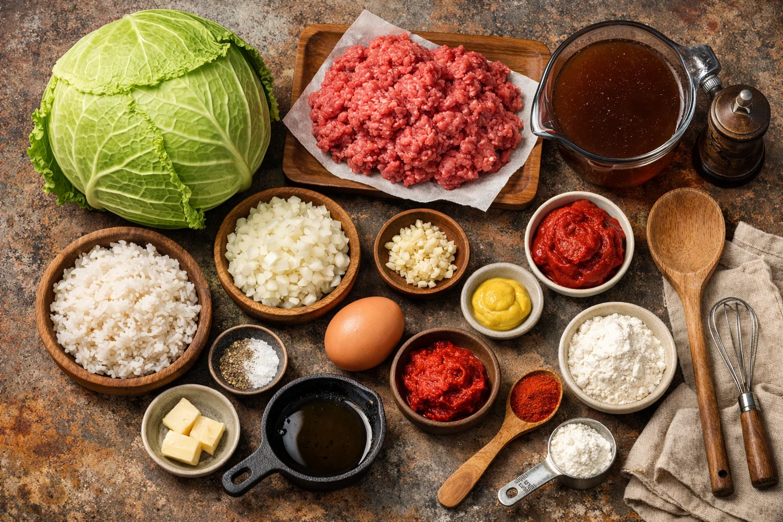 Kohlrouladen Recipe (German Stuffed Cabbage Rolls)