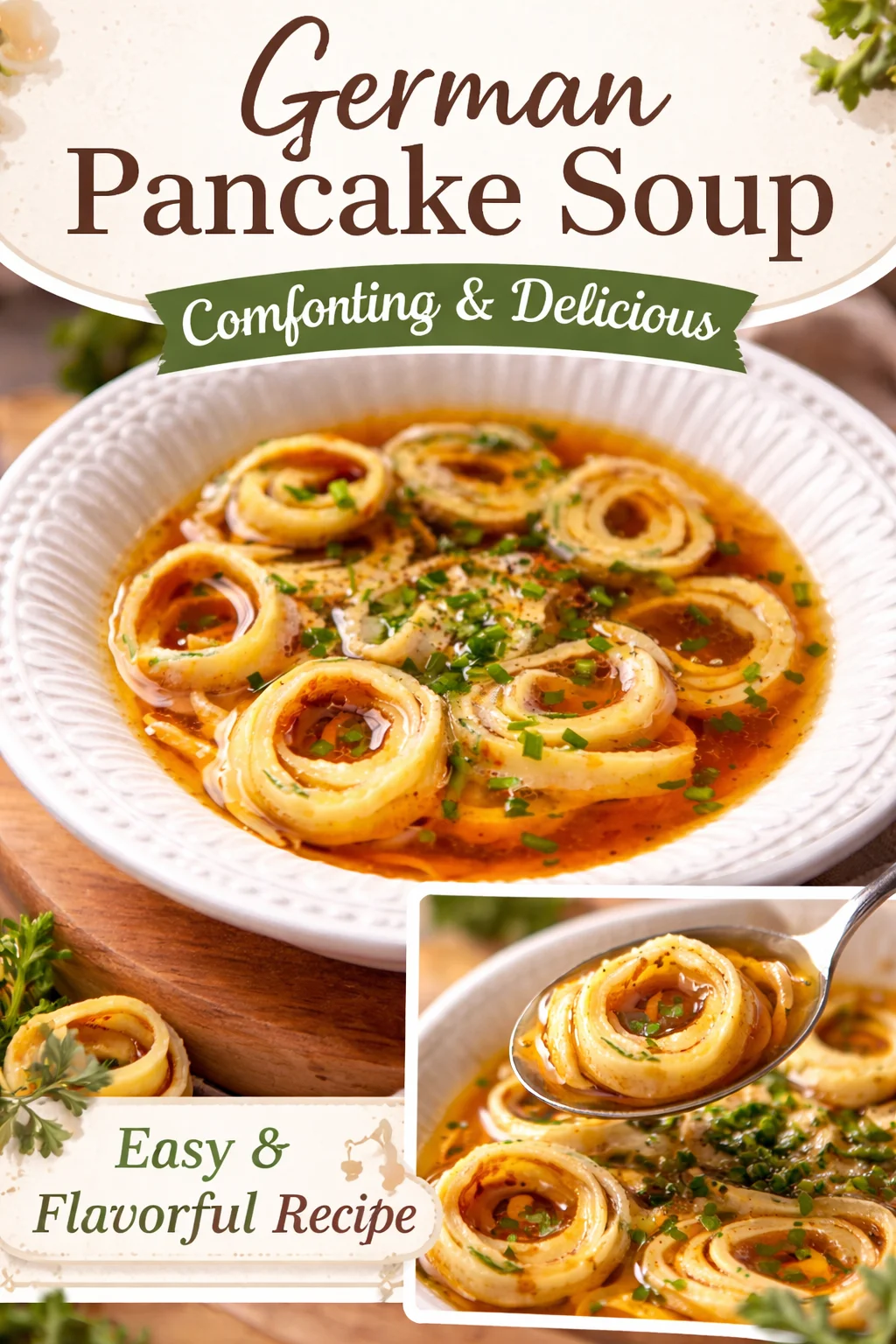 Deliciously Authentic Flädlesuppe Recipe (German Pancake Soup)