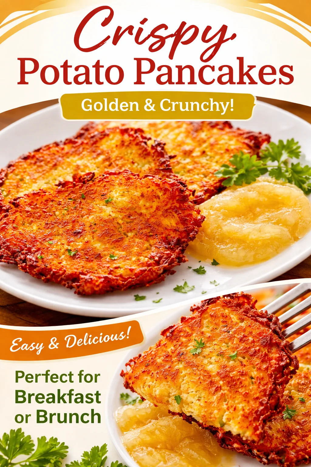 Deliciously Crispy German Potato Pancakes Recipe (Kartoffelpuffer)