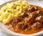 Deliciously Easy Traditional Rahmgulasch Recipe (Creamy German Goulash)