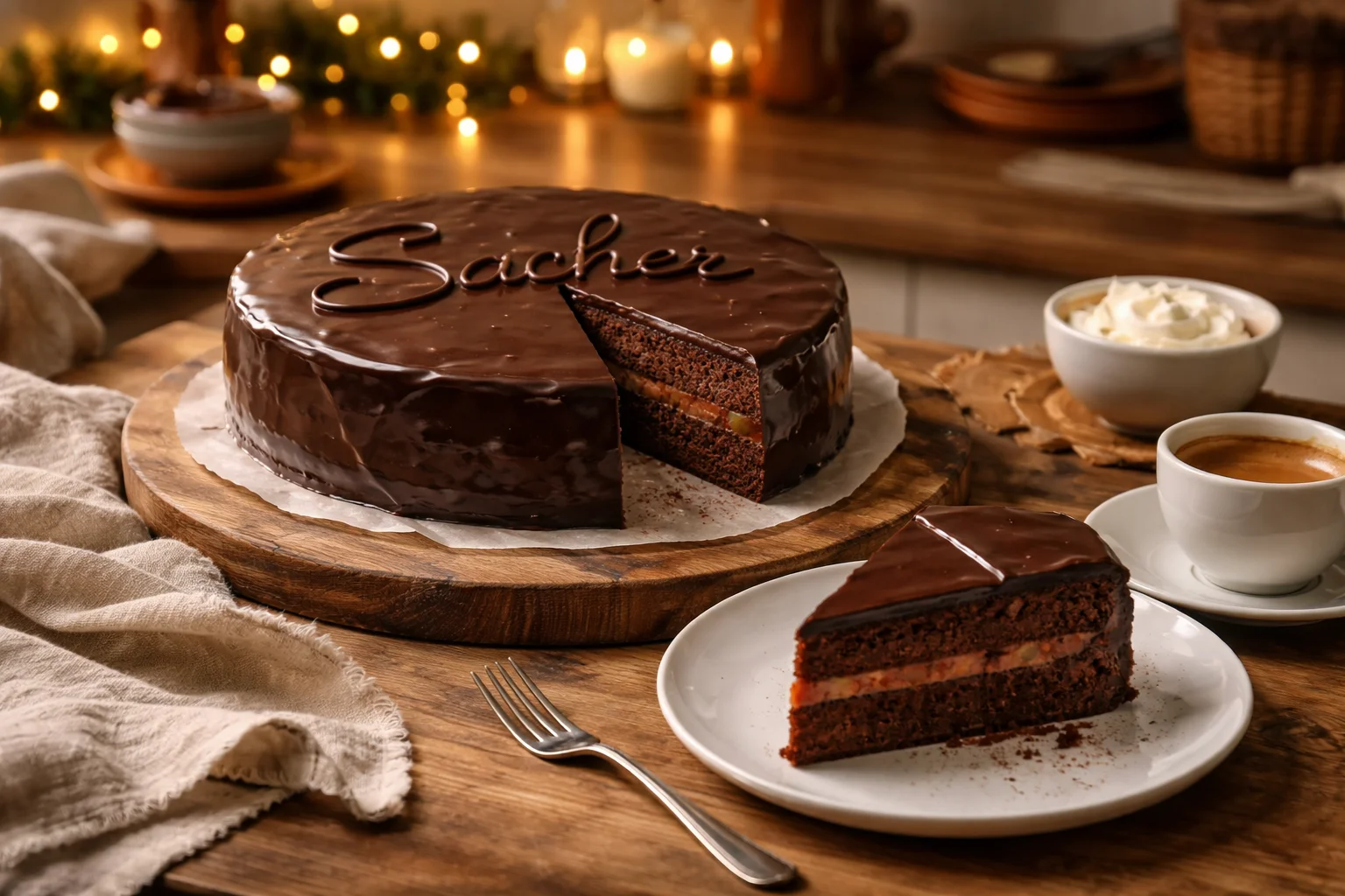 Classic Sachertorte Recipe (Austrian Chocolate Cake)