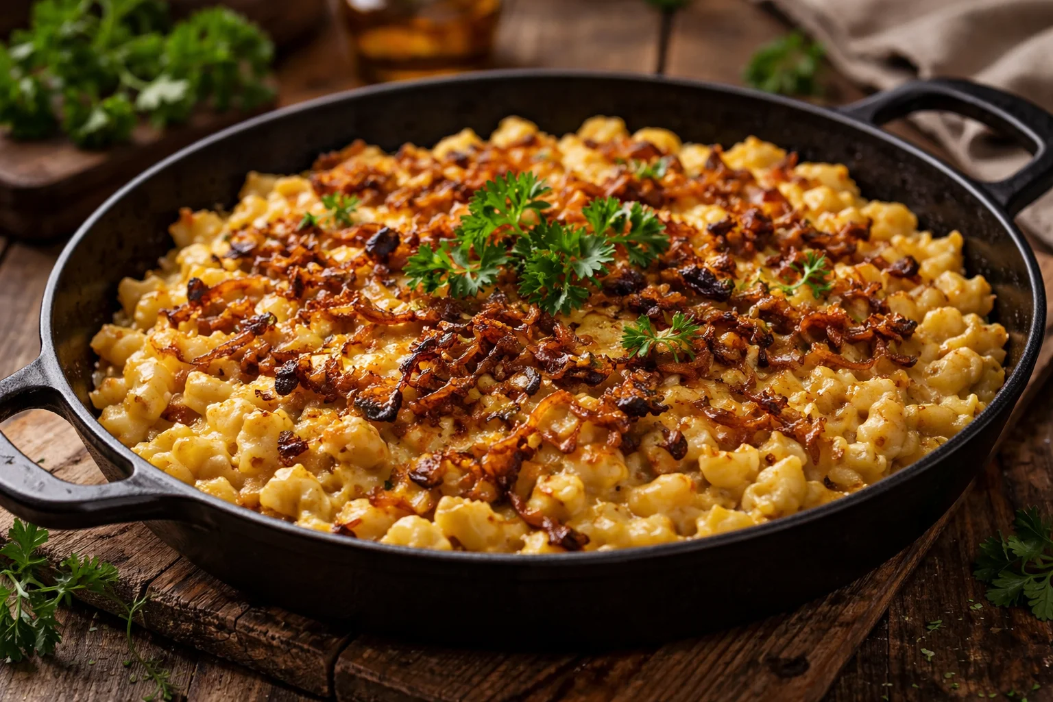 Savor the Flavors: Authentic Käsespätzle (German Macaroni and Cheese) Recipe