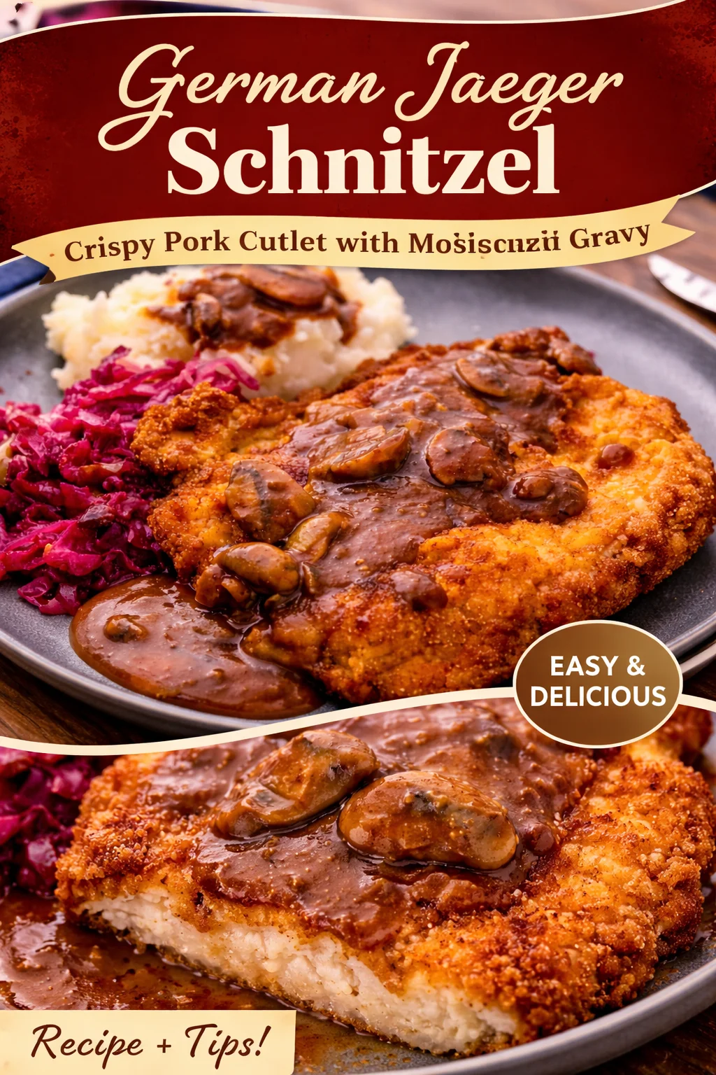 Savor the Flavors of an Authentic Jägerschnitzel Recipe