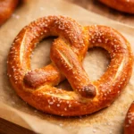 Homemade German pretzels recipe with golden crust and soft, chewy texture.