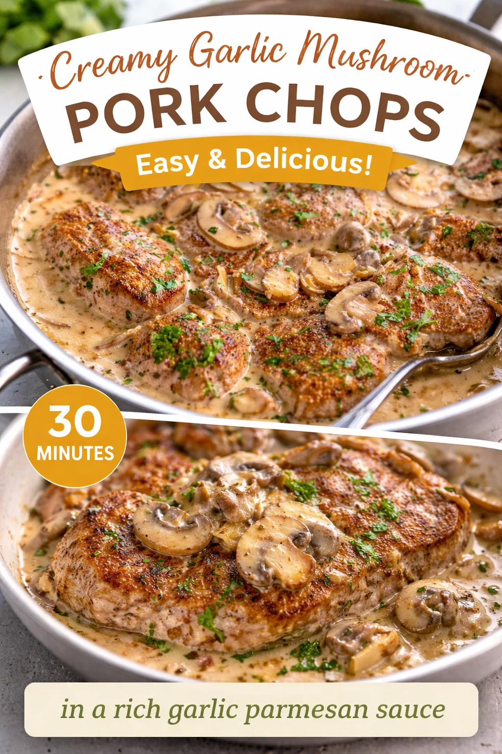 Schweinelendchen Recipe– German Pork Tenderloin with Mushroom Sauce